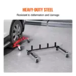 Heavy-Duty Car Dolly Storage Rack with 360° Swivel Casters, 4-Dolly Capacity 7 63214 01e4a6