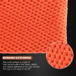 Clay Mitt Car Decontamination Wash Glove for Paint, Glass & Wheels 7 63306 221f79