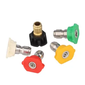 5-Piece Pressure Washer Nozzle Tips Set 1/4-Inch Quick Connect