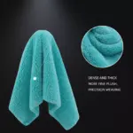 20-Pack Teal Blue Microfiber Detailing Towels 420GSM 18 x 16 in for Car Care 7 63518 1f62f5