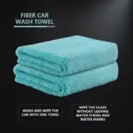 20-Pack Teal Blue Microfiber Detailing Towels 420GSM 18 x 16 in for Car Care 6 63518 25a949
