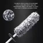 Long Reach Microfiber Wheel & Tire Cleaning Brush – Non-Scratch Rim Tool 5 63803 ca3da9