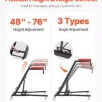 Adjustable Automotive Topside Creeper 42.5"-64.8" 400 LBS Capacity 5 64499 bdd642