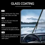 Hydrophobic Windshield Coating 70ml - Waterproof Car Windscreen Cleaner & Rainproofing Agent 7 64529 e3a717