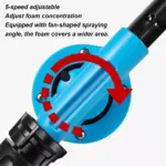 1L High Pressure Foam Cannon Sprayer for Car Wash & Home Cleaning 8 64602 e13b15