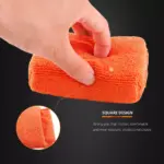 Premium Microfiber Car Wash Sponge & Cleaning Pads - 2 Pack 7 64667 8eeff5
