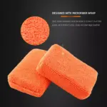 Premium Microfiber Car Wash Sponge & Cleaning Pads - 2 Pack 6 64667 c2a80b