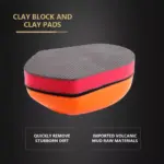 Magic Clay Bar Sponge for Auto Detailing - Remove Contaminants Before Polishing & Waxing 5 64751 78df10