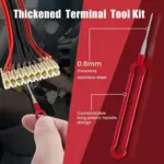 38-Piece Terminal Removal Tool Kit for Electrical Wiring Repair 4 64825 980465