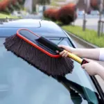 Retractable Car Dusting Wax Mop Brush with Telescopic Handle 4 65004 8dafb9