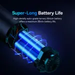 Powerful 16000Pa Wireless Handheld Vacuum Cleaner for Car, Home & PC 7 65114 1b8544