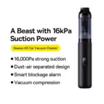 Powerful 16000Pa Wireless Handheld Vacuum Cleaner for Car, Home & PC 4 65114 d8b920