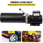 110V Hydraulic Power Unit for Car Lift, Dump Trailer & Auto Hoist, 2.2KW 5 65142 f62de2