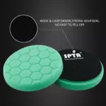 Honeycomb Car Buffing Pads – 5" Polishing & Waxing Foam Set 6 65412 38cab3