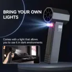 High-Speed Turbo Handheld Fan with LED Light – 1600G Thrust Power 5 65517 07687b