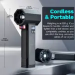 High-Speed Turbo Handheld Fan with LED Light – 1600G Thrust Power 6 65517 a1d681