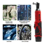 3/8” Cordless Electric Ratchet Drill & Screwdriver Set 5 65528 ba6f33