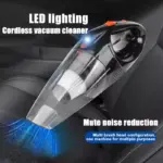 Powerful Portable Car Vacuum Cleaner with 120W Suction & LED Light 4 65550 aaef13