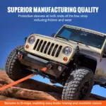 High-Strength Polyester Tow Strap Recovery Kit – 36,000 lbs Capacity 7 65611 5c2925