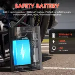 High-Power Car Jump Starter & Digital Air Pump with Intelligent Display 6 65647 248cdb