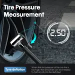 Tire Inflator with Digital Display and LED Light 6 65657 690432