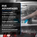 Car Wash Shampoo & Quick Wax Kit with High Foam & Drying Towel 8 66075 0c199c