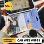 50-Pack Car Interior Leather Cleaning Wipes 4 66084 eba28d