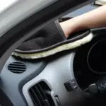 Ultra-Soft Wool Car Wash Mitt – Plush Glove for Car, Bike & Motorcycle Care 7 66202 6ee528