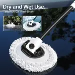 Telescoping Car Wash Mop with Chenille Brush Head 4 66318 dbf805
