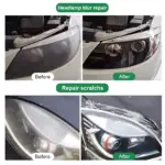 Car Headlight Restoration Kit – Scratch & Oxidation Remover for Clear Lights 8 66896 fd4ebb