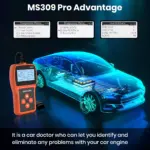 MS309 Pro OBD2 Scanner for Ford, Toyota, and Honda 8 67074 df7042