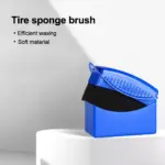 Car Wheel Polishing Sponge Brush with Cover for Tire Cleaning & Waxing, Subaru, Jeep, Lexus 6 67082 554393