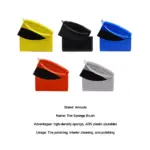 Car Wheel Polishing Sponge Brush with Cover for Tire Cleaning & Waxing, Subaru, Jeep, Lexus 7 67082 81b4f6