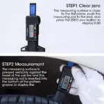 Digital Tread Depth Gauge for Tires - Accurate Wear Measurement for Toyota, Ford, Honda 6 67245 1b1eda