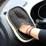 Premium Wool Car Wash Glove – Soft Cleaning Brush for Toyota, Ford, BMW 4 67292 24aa57