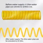 Telescopic Water Pipe & High-Pressure Nozzle Car Washing Tool Set - 10 to 30 Meter Extension Hose 6 67607 190719