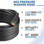 High Pressure Washer Extension Hose 5 67761 4f990a