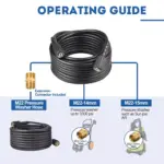 High Pressure Washer Extension Hose 4 67761 78b316