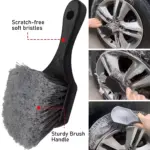 Car Tire Wheel Rim Cleaning Brush Kit 7 67966 123584