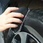 Multi-Purpose Rubber Tire Shine Sponge for Tesla 7 68205 6c5d32