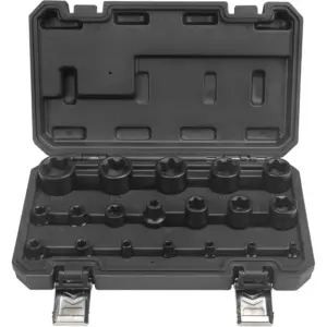 19Pcs Battery Pack Screw Removal Tool for Tesla – Hexagonal E-Type 6-Point Socket Set