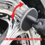 Tesla Tire & Wheel Cleaning Brush Set 7 68622 adf89b