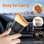 Soft Bristle Interior Cleaning Brush for Tesla - Dust & Detail Cleaning Tool 7 68661 6d7374