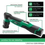 Tesla Cordless 12V Mini Car Polisher 4 68790 a8435c
