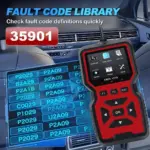 OBD2 Scanner Diagnostic Tool & Voltage Tester V519 for Tesla Cars - Engine Fault Code Reader 7 68883 b5f554