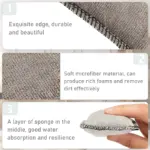 2Pcs Microfiber Car Wash Pad for Tesla - Interior Cleaning Made Easy 7 68945 307a54