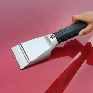 12V Heated Car Ice Scraper with Snow Removal