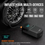 Portable 2000A Car Jump Starter with 150PSI Air Compressor 5 70047 51f064