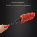 Car Wheel Rim Cleaning Microfiber Brush Kit 8 70109 3826e9