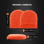 10Pcs Microfiber Wax Applicator Pads Set 8 70173 6a1ff1